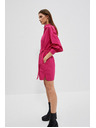 Moodo Rosa Damen-Shirt-Kleid Moodo