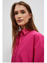 Moodo Rosa Damen-Shirt-Kleid Moodo