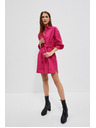 Moodo Rosa Damen-Shirt-Kleid Moodo