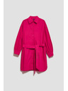Moodo Rosa Damen-Shirt-Kleid Moodo