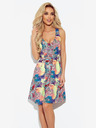 numoco Kleid mit Trapezausschnitt - Numoco Colour Pattern