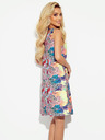 numoco Kleid mit Trapezausschnitt - Numoco Colour Pattern