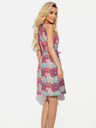 numoco Kleid mit Trapezausschnitt - rosa und blaue Mandalas Numoco