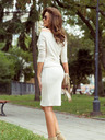 numoco Sportliches Kleid - beige melange Numoco