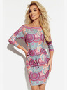 numoco Sportliches Kleid - rosa Mandalas Numoco