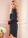 numoco Hemdkleid mit Knöpfen - grün Numoco