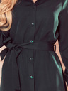 numoco Hemdkleid mit Knöpfen - grün Numoco