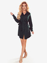 numoco Hemdkleid mit Knöpfen - grün Numoco
