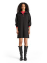 Scotch & Soda Schwarzes Damen Sweatshirt Kleid Scotch & Soda