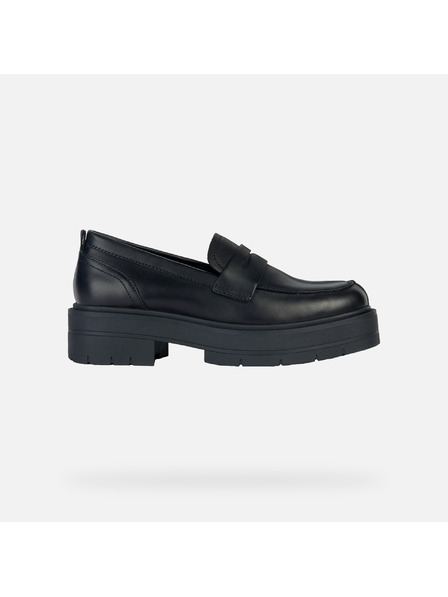Geox Schwarze Damen Mokassins Spherica Ec7