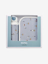 Mepal Hellblaues Mepal Campus Little Dutch Sailor Bay gemustertes Snack-Set für Kinder