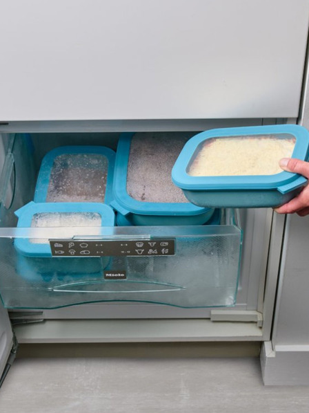 Mepal 3er-Set Schüsseln in Grau Mepal Cirqula (500 +1000 +2000 ml)