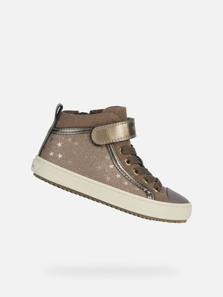 Geox Dunkelgraue Mädchen-Turnschuhe Geox Kalispera