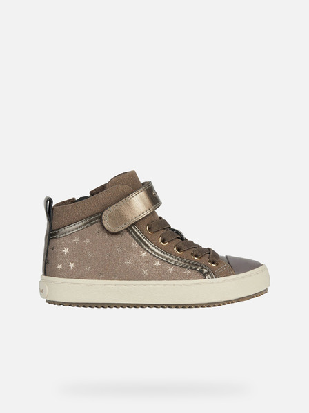 Geox Dunkelgraue Mädchen-Turnschuhe Geox Kalispera