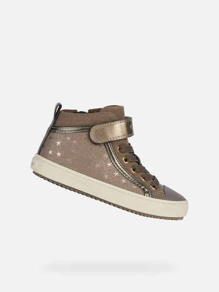 Geox Dunkelgraue Mädchen-Turnschuhe Geox Kalispera