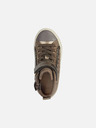 Geox Dunkelgraue Mädchen-Turnschuhe Geox Kalispera