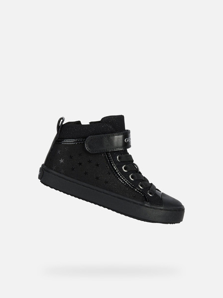 Geox Schwarze Mädchen-Sneaker Geox Kalispera