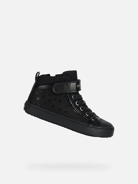 Geox Schwarze Mädchen-Sneaker Geox Kalispera