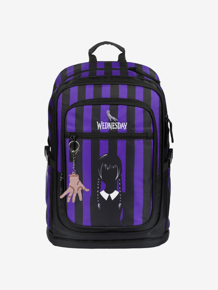 BAAGL  Schwarzer Schulrucksack Cubic Wednesday Baagl