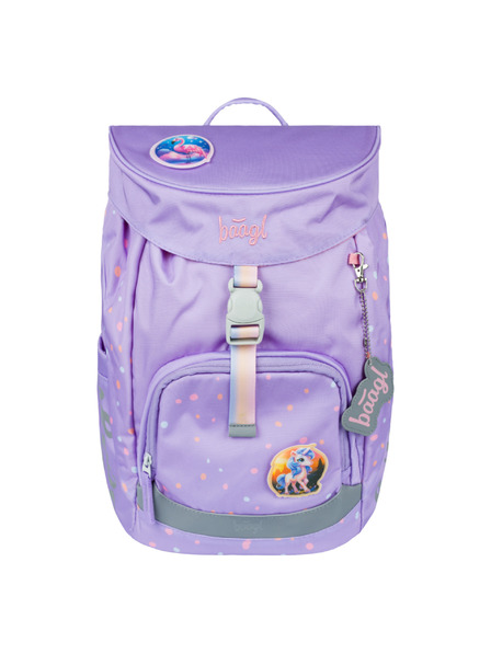 BAAGL  Lila Schulrucksack Airy Haustiere Baagl