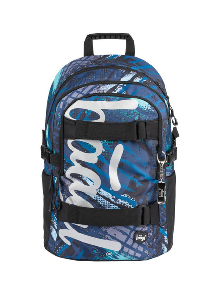 BAAGL  Blauer Schulrucksack Skate Structures Baagl