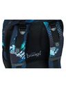BAAGL  Blauer Schulrucksack Skate Structures Baagl