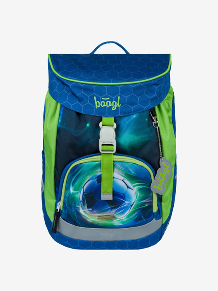 BAAGL  Blauer Schulrucksack Airy Soccer Ball Baagl