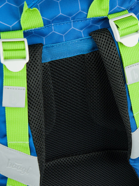 BAAGL  Blauer Schulrucksack Airy Soccer Ball Baagl