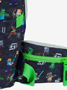 BAAGL  Blauer Schulrucksack Airy Minecraft Baagl
