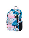 BAAGL  Lila Schulrucksack Skate Leafs Baagl