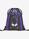 BAAGL  Schwarzes 3 SET Cubic Wednesday: Rucksack, Mäppchen und Tasche Baagl
