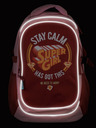 BAAGL  Supergirl Schulrucksack mit Poncho - STAY CALM