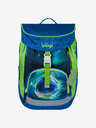 BAAGL  Blaues 3 SET Airy Soccer Ball: Rucksack, Mäppchen, Tasche Baagl