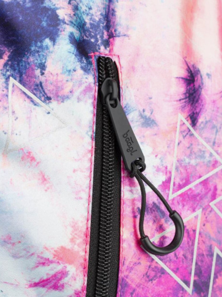 BAAGL  Rosa Schulrucksack Cubic Abstrakt Baagl