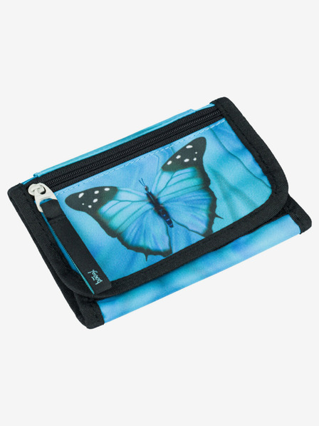 BAAGL  Blaue Baagl Schmetterling Brieftasche