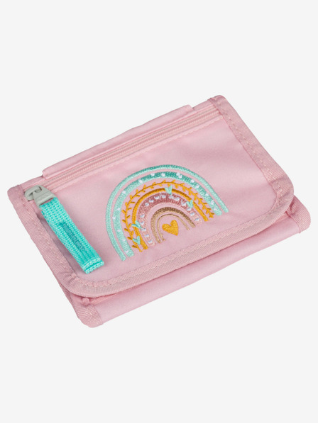 BAAGL  Rosa Baagl Regenbogen Brieftasche