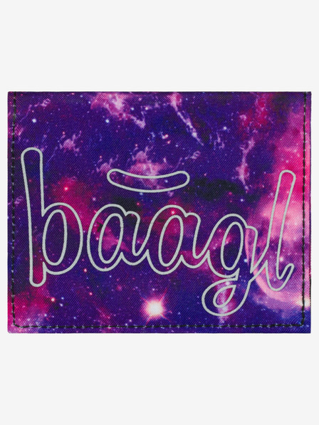 BAAGL  Lila Schülerportemonnaie Baagl Galaxy