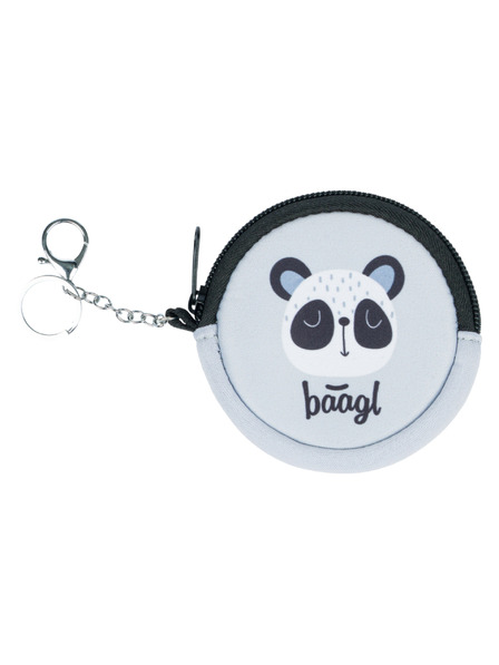 BAAGL  Grau Baagl Panda Portemonnaie