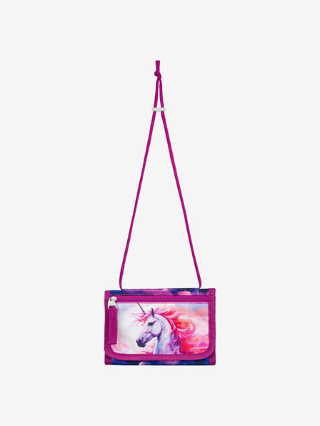 BAAGL  Lila Brieftasche Baagl Unicorn Kingdom