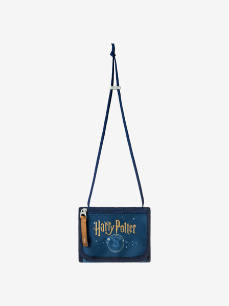 BAAGL  Blaue Geldbörse zum Umhängen Baagl Harry Potter Hogwarts