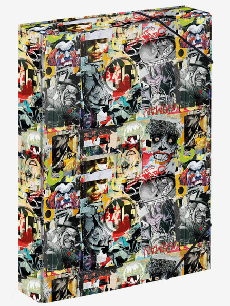 BAAGL  Black School Notizbuchhülle A4 Jumbo Batman Comics Baagl