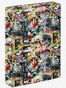 BAAGL  Black School Notizbuchhülle A4 Jumbo Batman Comics Baagl