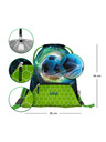 BAAGL  Blaue Tasche mit Tasche Fußball Baagl