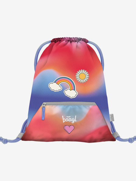 BAAGL  Rote Hippie Baagl Tasche mit Tasche