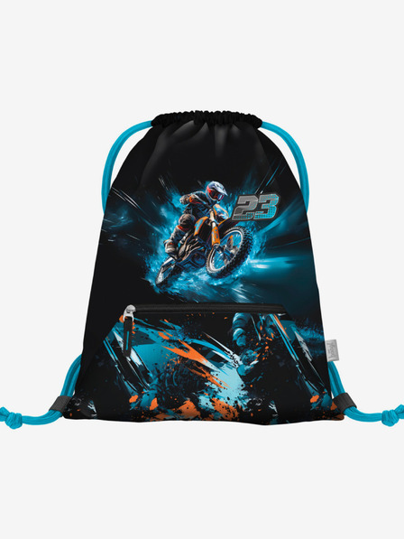 BAAGL  Blaue Tasche mit Tasche Motorrad Baagl
