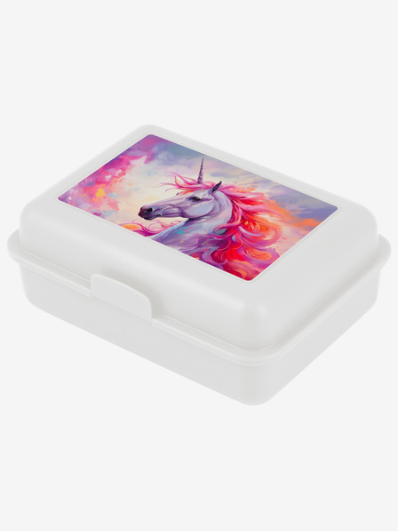 BAAGL  Weiße Snack Box Einhorn Königreich Baagl