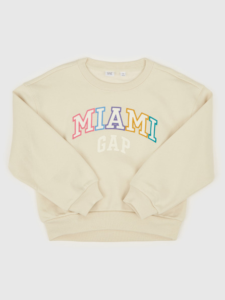 GAP Oversize-Sweatshirt für Kinder mit Logo GAP
