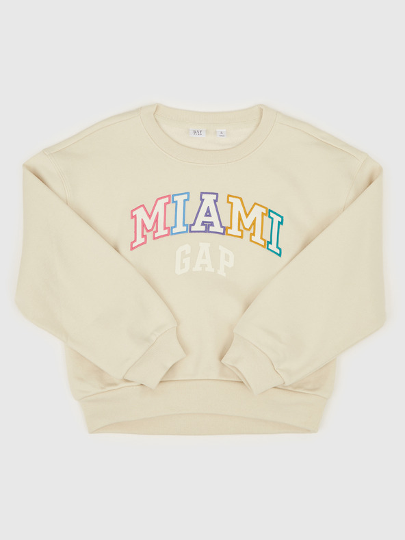 GAP Oversize-Sweatshirt für Kinder mit Logo GAP