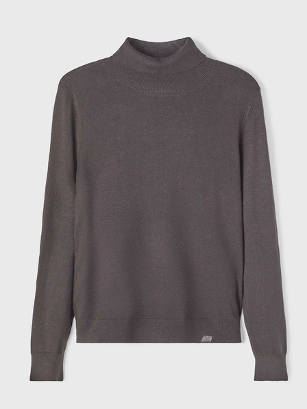 name it Dunkelgrauer Rollkragenpullover für Jungen name it Ralos
