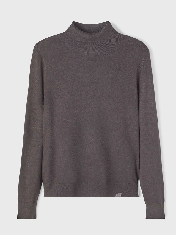 name it Dunkelgrauer Rollkragenpullover für Jungen name it Ralos